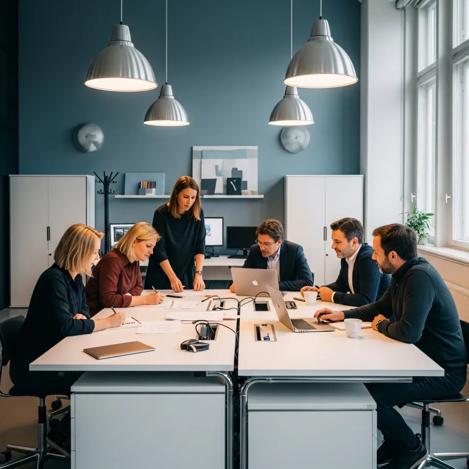 Autores compartiendo ideas creativas